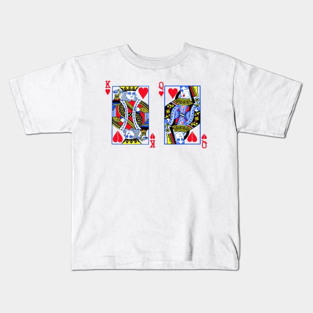 Lovers Kids T-Shirt by Ednathum